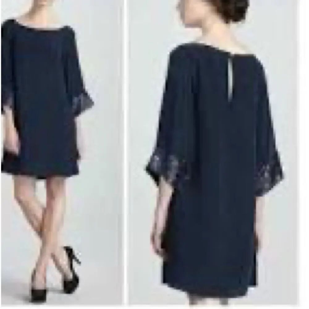 Elizabeth and James 100% Silk Sequin Shift Dress - Picture 12 of 12